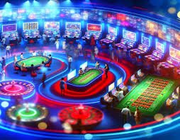 Visualisasi permainan live casino profesional di lagutogel
